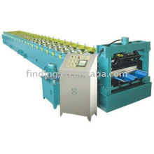 Joint-hidden roof forming machine